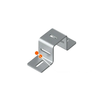 Соединитель П-образный 5 отверстий под Т-профиль 100x100 (комплект)