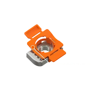 Гайка канальная М10 с пластиковым фиксатором KRP-PN 10 F ТДЦ